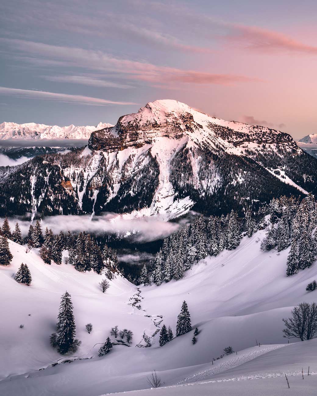 Chamechaude depuis le Charmant Som