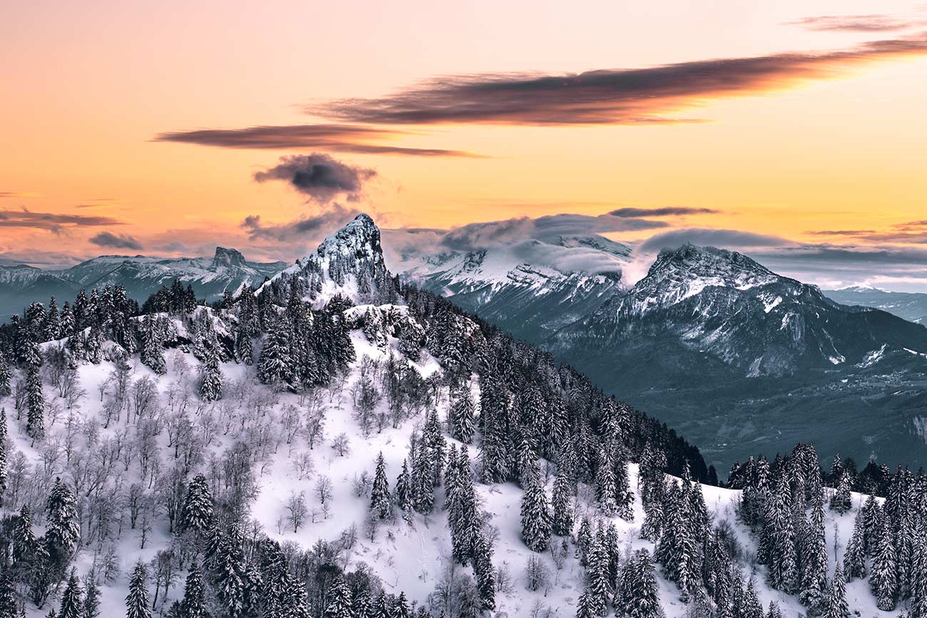 La Pinéa depuis le Charmant Som