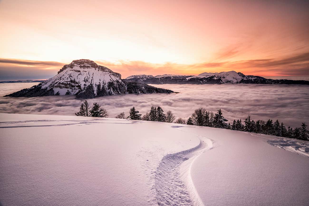 Chamechaude depuis le Bec Charvet
